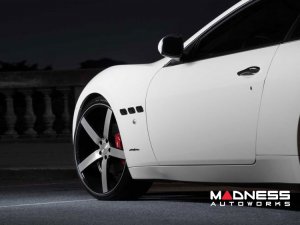 Maserati GranTurismo Custom Wheels - VVS-CV3 by Vossen - Silver / Black